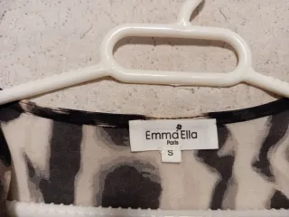 Vestido gasa estampado animal print