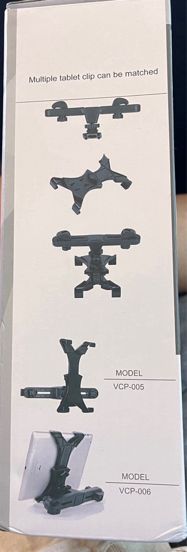 Soportes para tablets de coche.