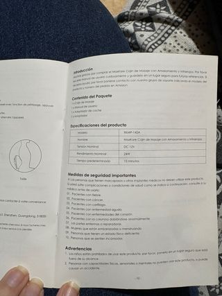 Masajeador Cervical MaxKare con Calor