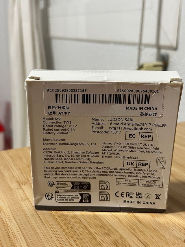 Auriculares inalámbricos tipo AirPods  – Nuevos