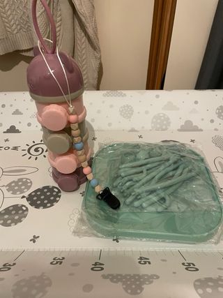 Escurrebiberones y Porta Leche