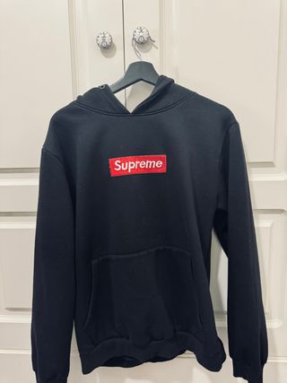 Sudadera Supreme Negra Talla M