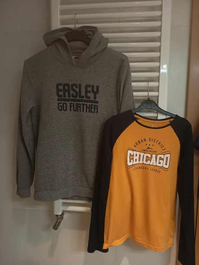 Lote sudadera y camiseta T:12-13 Como Nuevo