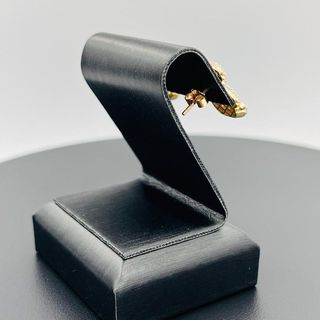 PENDIENTES OSO CON CIRCONITAS BLANCO 18K