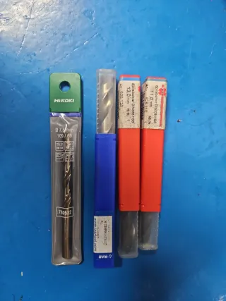 Brocas HSS DIN338 (7.5mm, 11mm, 13mm)