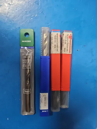 Brocas HSS DIN338 (7.5mm, 11mm, 13mm)