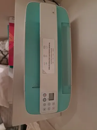 Impresora HP DeskJet 3730 Verde/Blanca