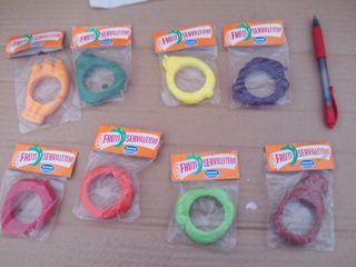 lote 8 servilleteros danone  ref 5 .