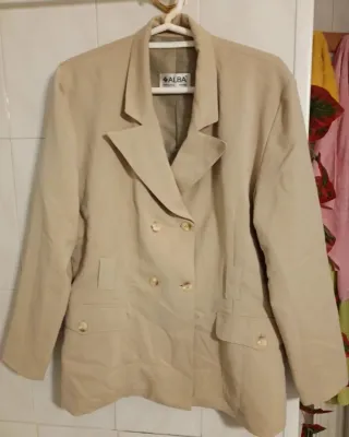 Chaqueta de traje ALBA beige