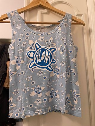 Camiseta tirantes tortuga ALOHA Andrea Sorbara M