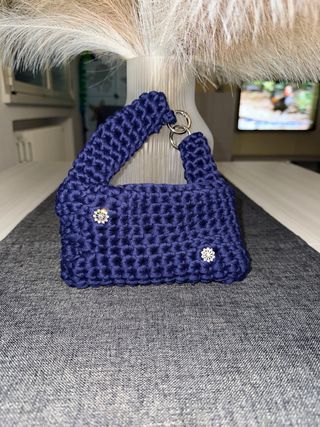 Borsa uncinetto fatta a mano