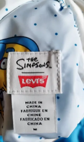 Anorak Levi's The Simpsons Talla S