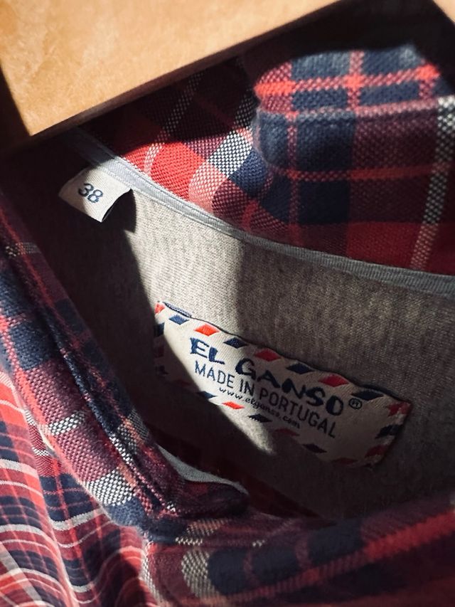 Camisa El Ganso cuadros Talla 38