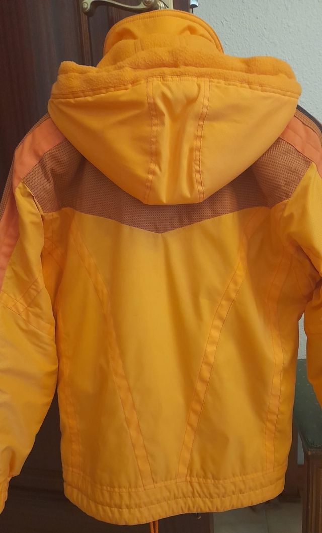Cazadora esquí mujer naranja