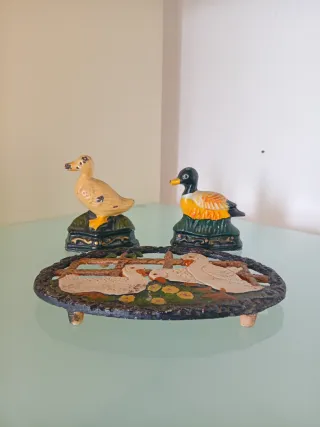 Sottopentola e fermaporta in ghisa