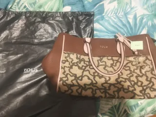 Bolso Tous Marrón y Dorado Nuevo