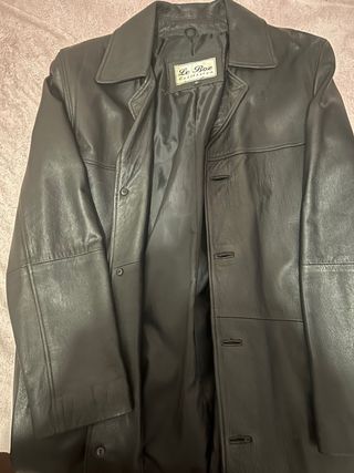 Chaqueta de cuero Le Boz Collection Talla M