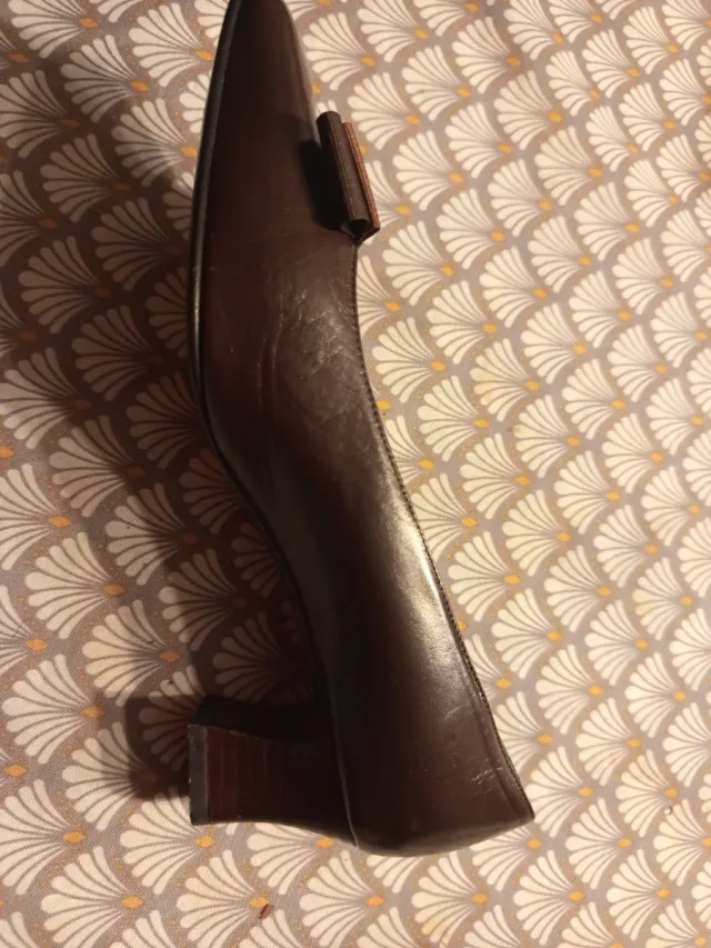 Zapatos piel Vermont Marrones Talla 35