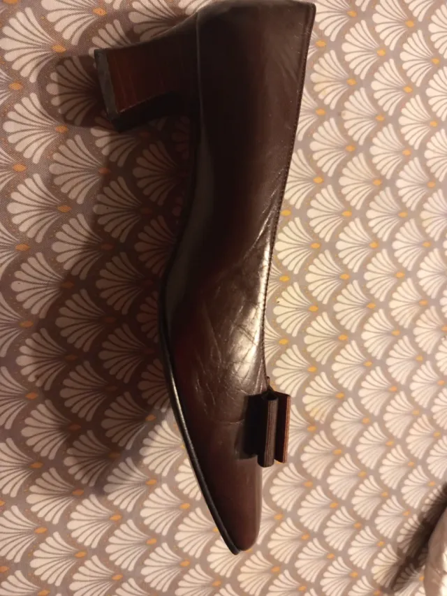 Zapatos piel Vermont Marrones Talla 35