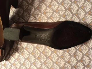 Zapatos piel Vermont Marrones Talla 35