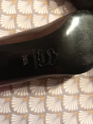 Zapatos piel Vermont Marrones Talla 35