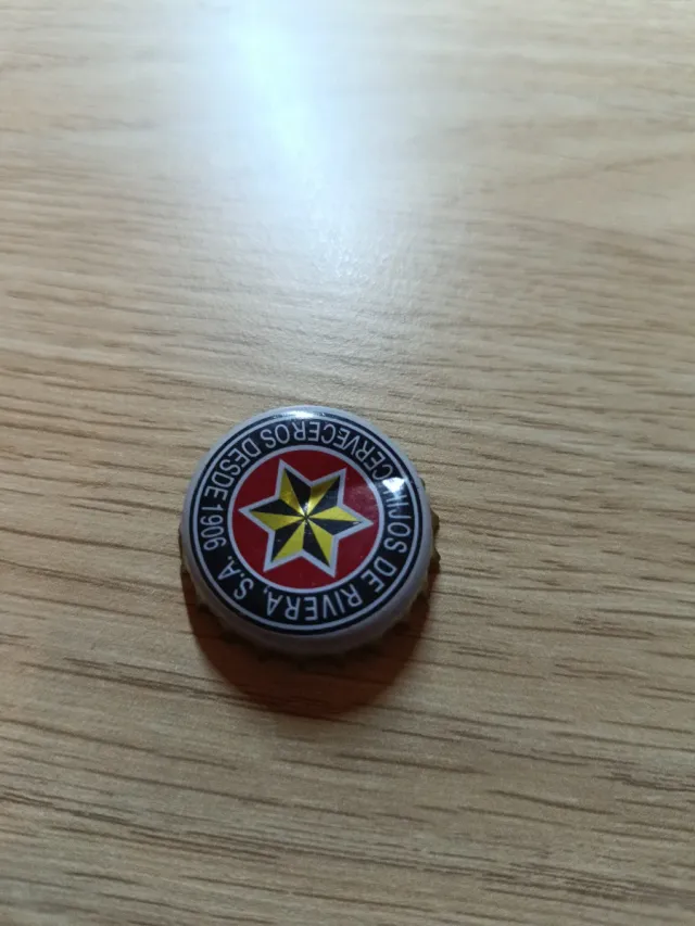 Chapa Estrella Galicia Cerveceros 1906