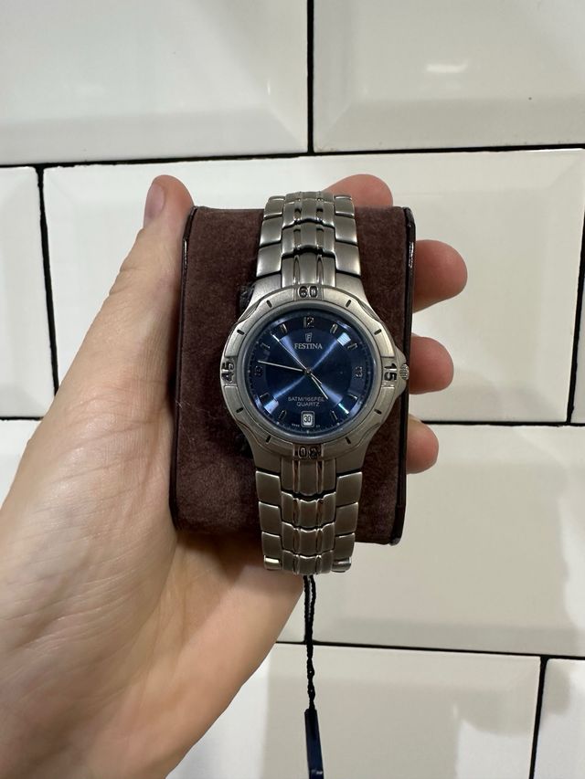 Reloj Festina 8865 Esfera Azul Acero