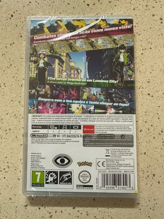 Pokémon Leyendas ZA Nintendo Switch