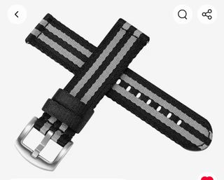 Correa Nato Negra y Gris