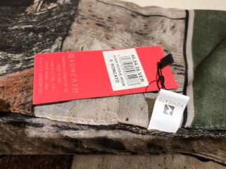 Foulard Roncato nero e grigio