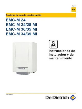 Caldera De Dietrich EMC-M 24/28 MI