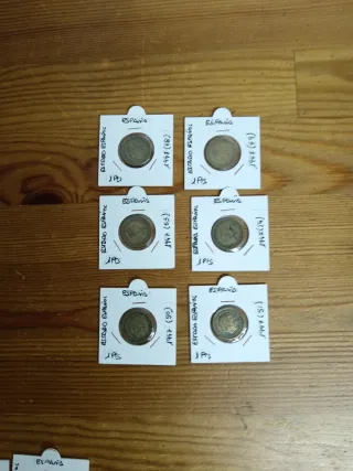 Colección 17 Pesetas España Diferentes Fechas