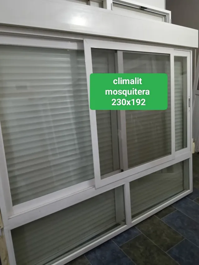 Ventana aluminio Climalit 230x192