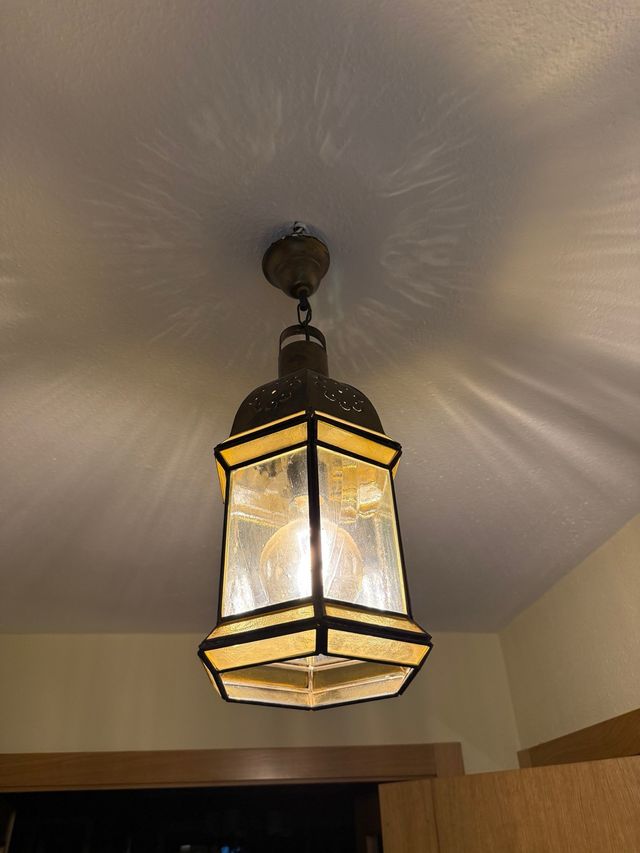 Lámpara de techo colgante estilo vintage