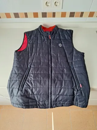 Chaleco Kilarny - Azul y Rojo