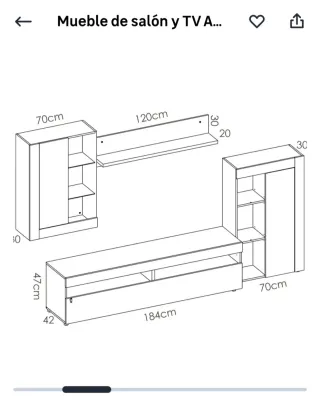 Muebles de comedor grises y blancos