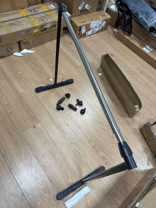 Appendiabiti burro estensibile con ruote