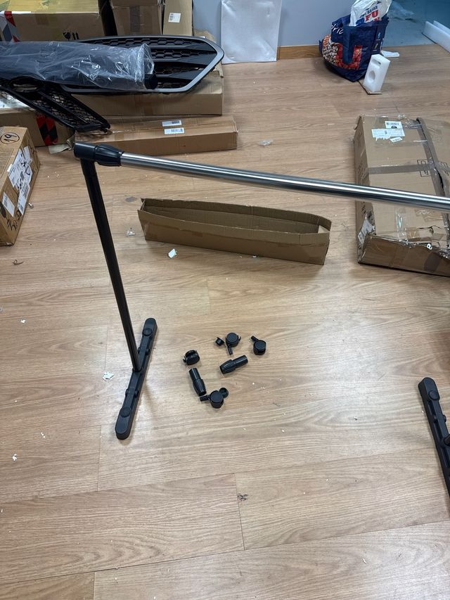 Appendiabiti burro estensibile con ruote