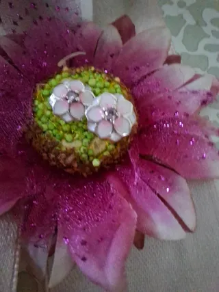 Orecchini Pandora Magnolie Rosa Argento