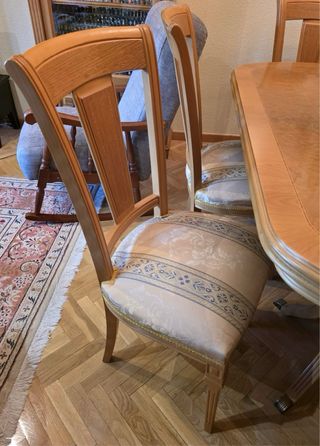 Mesa de comedor con 6 sillas #URGE