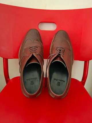 Zapatos Oxford Massimo Dutti Marrones