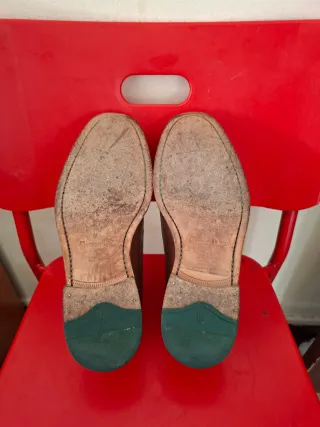 Zapatos Oxford Massimo Dutti Marrones