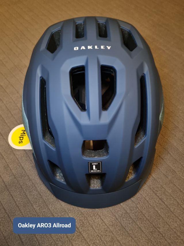 Oakley casco tg L ARO3 Allroad Mips BLU *NEW