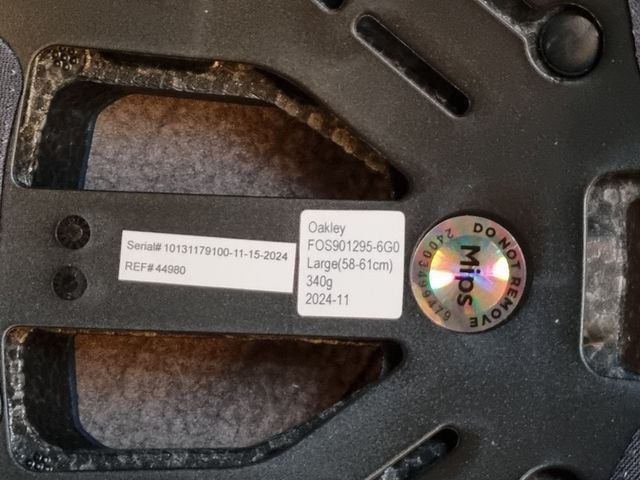 Oakley casco tg L ARO3 Allroad Mips BLU *NEW