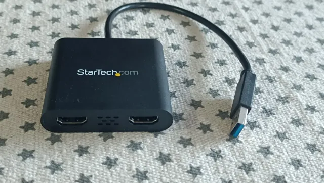 Scheda video USB a doppio HDMI