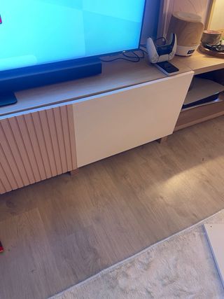 Puertas Mueble TV Ikea Blanco