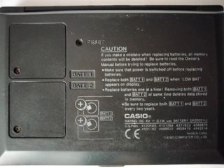 Agenda Casio Vintage DC-7800 32KB