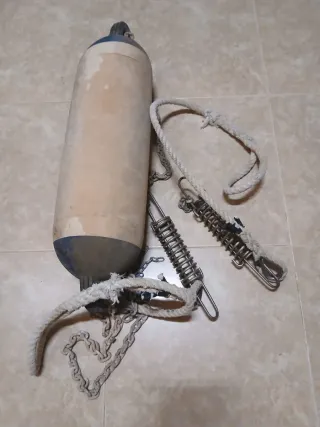 Boya, cabos y amortiguadores de muelle acero inox