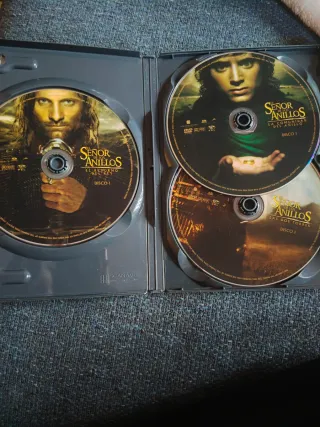 El Señor de los Anillos Trilogía DVD