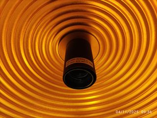 Lámpara de techo colgante negra